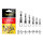 Girella rotante con moschettone a scatto / 10 pz  | #14/4kg