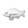 Adesivo 3D Delphin CARP Cromo  | Cromo