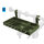 Vassoio porta accessori per rod pod Delphin ShelfPOD / Camo  | 20x10x3cm