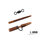 Montaggio THE END su piombo heavy-swivel / 5pz