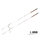 Terminale Delphin THE END Skin rig / 2pz  | 20cm/25lbs/#4