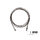 Terminale THE END Leadcore + girella / 3pz  | 1m
