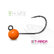 Jig in tungsteno Delphin T-AREA BL / 5 pz | arancione fluo