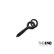 Punta da esca con anello Delphin THE END POP Screw / 15pz