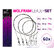 Set di lancette in tungsteno BOMB! Con girelle e moschettone 