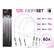 Set di fili fluorocarburi BOMB! Con girelle e moschettoni