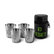 Set di bicchierini in acciaio inox Delphin RESET 4 in 1