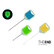Set di aghi e trapano Fluo Delphin T-END Grip 3XF