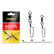 Girella a cuscinetto a sfere con moschettone coastlock / 3 pz