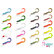 Esca artificiale Delphin TwistaX Eeltail UVs / 5pz