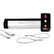 Luce per bivacco Delphin LightBAR UC con telecomando