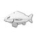 Adesivo 3D Delphin CARP Cromo