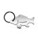 Portachiavi con apribottiglie Delphin CARPENER argento