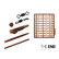 Set di montaggi per carpfishing THE END / 10 montaggi