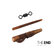 Montaggio THE END su piombo pin-swivel / 6pz