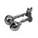 Campanello Delphin, clip metallico / 1pz